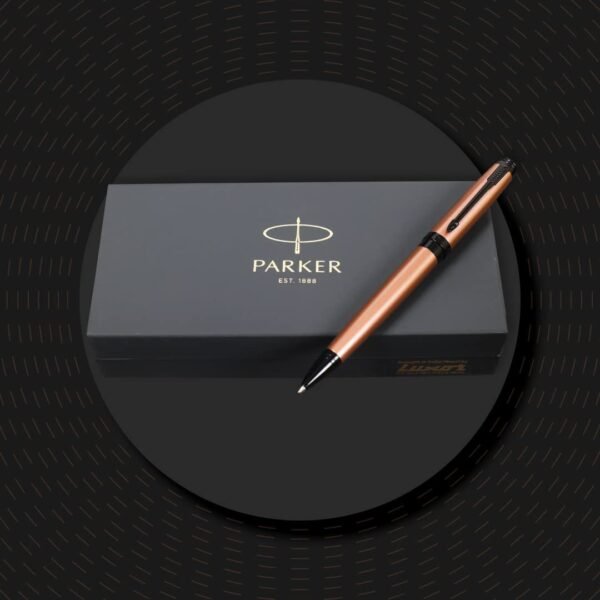 Parker Ambient Rose Gold |Black Metal Trim |Ball Pen - Image 4