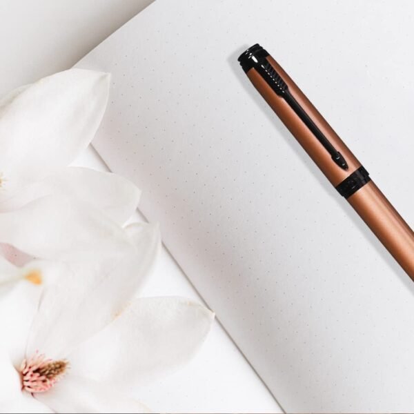 Parker Ambient Rose Gold |Black Metal Trim |Ball Pen - Image 5