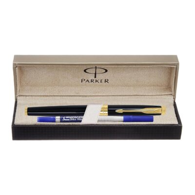 Parker Aster Gold Trim Roller Ball Pen | Body Color - Black…