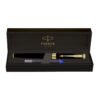 Parker Aster Matte Black |Gold Trim |Fountain Pen- Medium Nib
