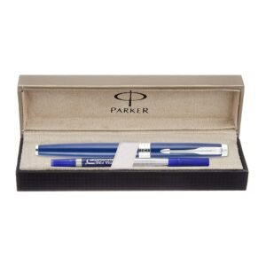 Parker Aster Matte Blue |Chrome Trim |Roller Ball Pen