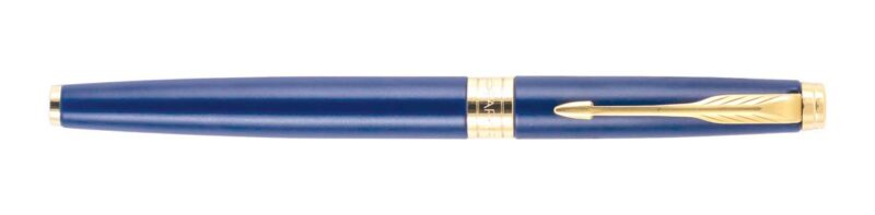 Parker Aster Matte Blue |Gold Trim |Roller Ball Pen