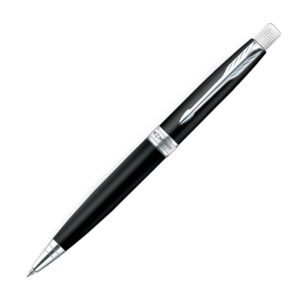 Parker Aster Silver Black |Chrome Trim |Ball Pen