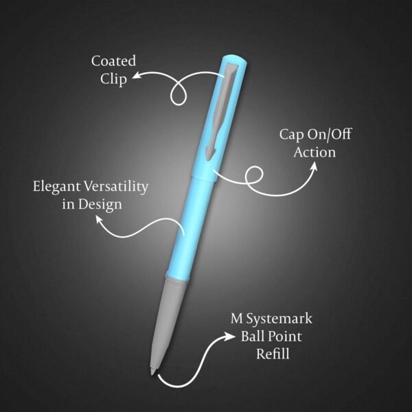 Parker Beta NEO Ball Pen | Light Blue Body Color |Ink Color - Blue - Image 4
