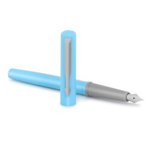 Alternative view of Parker Beta NEO Fountain Pen | Light Blue Body Color |Ink Color - Blue