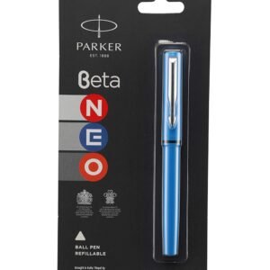 Parker Beta Neo CT | Roller Ball Pen | Body Color - Blue | Ink Color - Blue