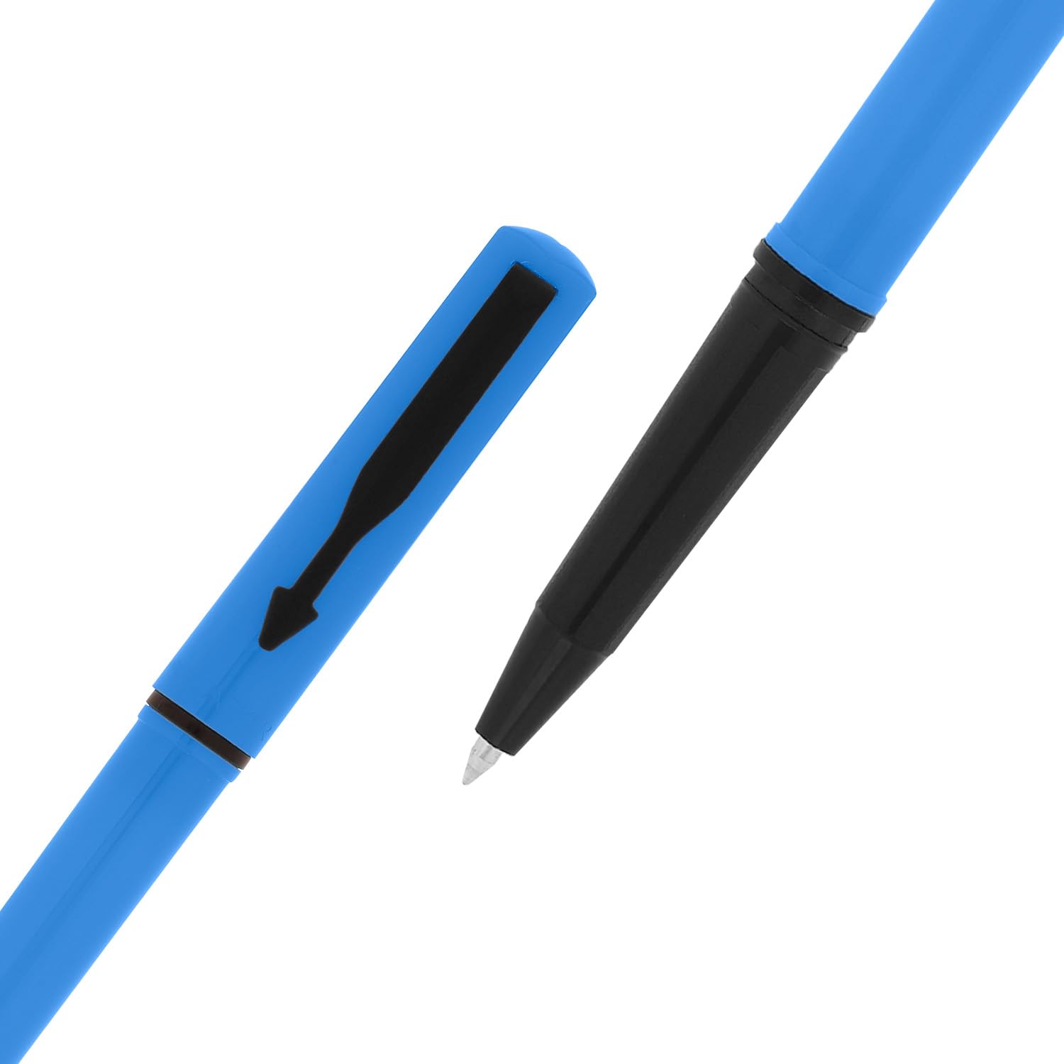 Parker Beta Neo Chrome Trim Ball Pen| Blue Body Color| Ink Color - Blue | Perfect For Corporate Gifting | Elite Pen For Professionals - Image 6