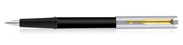 Parker Beta Premium FP GT Fountain Pen with Free Ink Cart (Silver) - Image 4