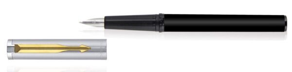 Parker Beta Premium FP GT Fountain Pen with Free Ink Cart (Silver) - Image 5