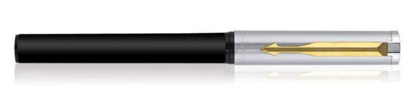 Parker Beta Premium FP GT Fountain Pen with Free Ink Cart (Silver) - Image 6