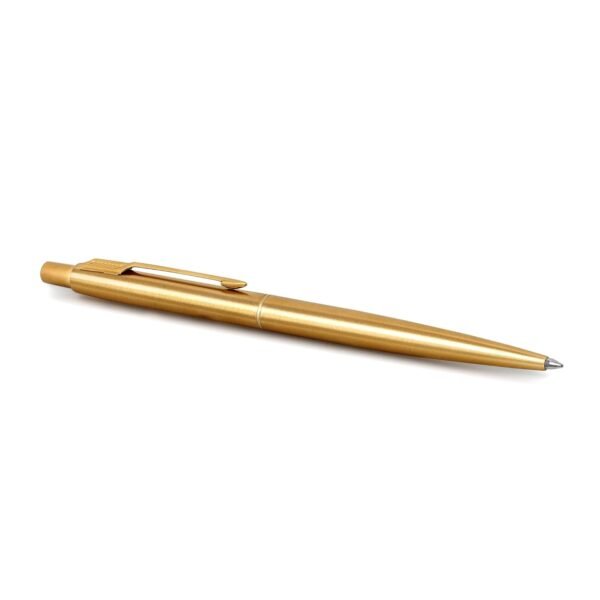 Parker Classic Gold Trim Ball Pen | Blue Ink | Ballpoint Pen for Smooth Writing | Iconic Parker Craftsmanship | Premium Gifting Choice - Image 3