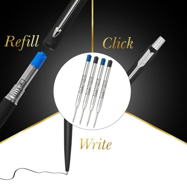 Parker Classic Matte Black CT Ball Pen, 1 Count (Pack of 1) (9000013840) - Image 6
