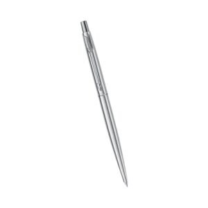 Parker Classic Stainless Steel Chrome Trim Ball Pen| Ink Color - Blue | Gift For Employees | Unique Gifts For Entrepreneurs