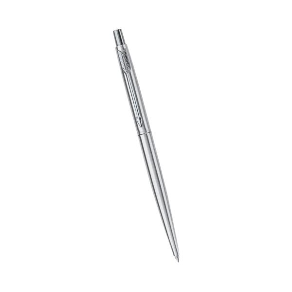 Parker Classic Stainless Steel Chrome Trim Ball Pen| Ink Color - Blue | Gift For Employees | Unique Gifts For Entrepreneurs