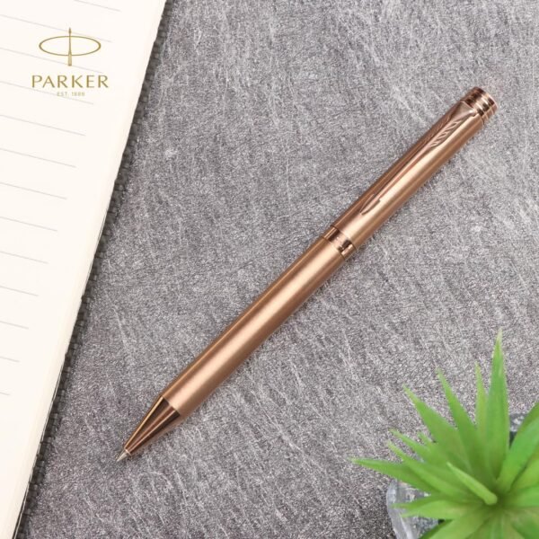 Parker Folio Antimicrobial Ball Pen| Ink Color -Blue | Perfect For Professional Use | Elite Pen For Gifting - Image 6