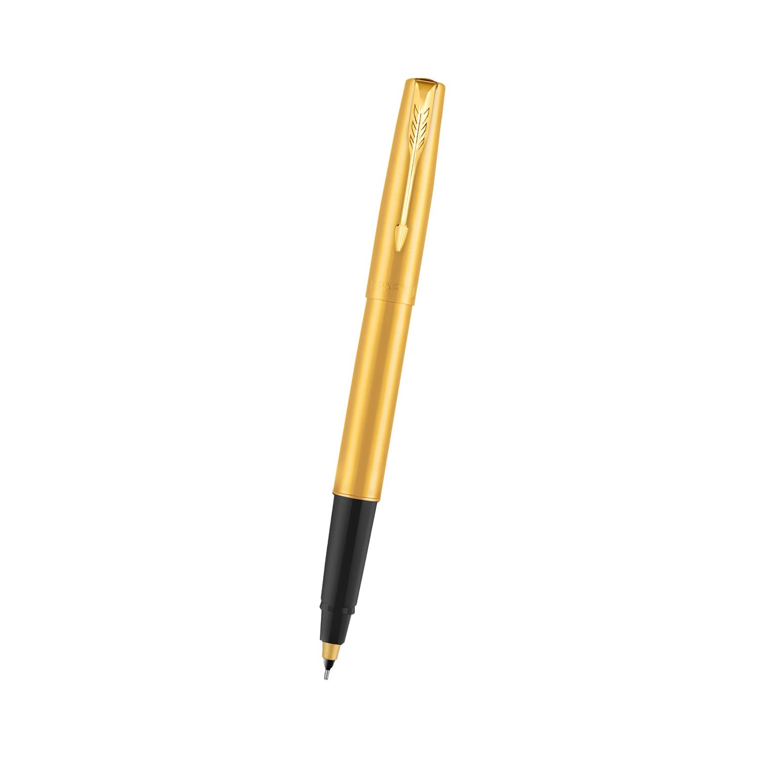Parker Frontier Gold Roller Ball Pen| Ink Color - Blue | Perfect For Professional Use | Elite Pen For Corporate Purposes - Image 8