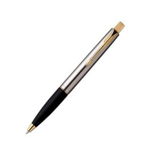 Parker Frontier Stainless Steel With Gold Plated Clip