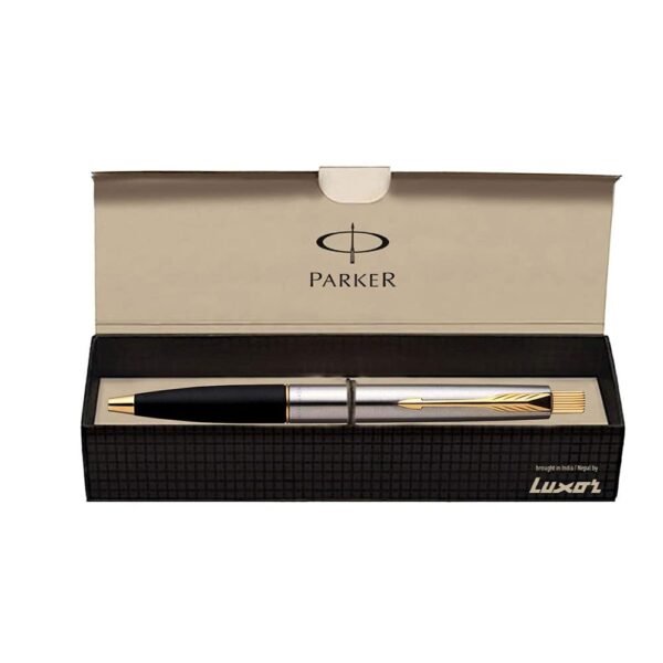 Parker Frontier Stainless Steel With Gold Plated Clip - Image 4