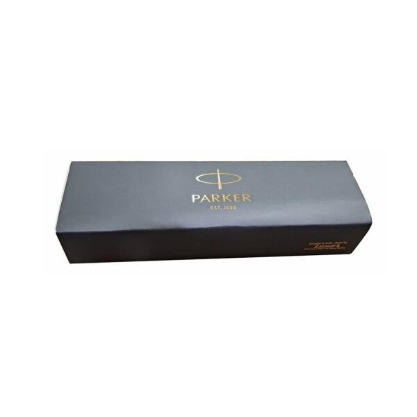 Parker Fusion Matte Black Chrome Trim Ballpoint Pen, Sleek and Stylish, Ideal for Office Professionals, College Students, and Everyday Use - Image 2