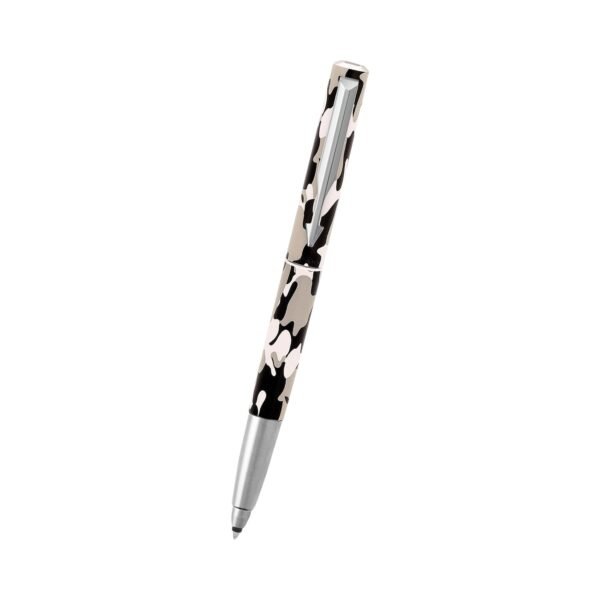 Parker Gift Set| Vector Camouflage Roller Ball Pen Gift Set | Pen with 1 Ink Cartridge & Keychain | Ink Color Blue | Premium set crafted for Gifting