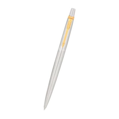 Parker Jotter Ball Pen | Stainless Steel Body with Gold Tri…