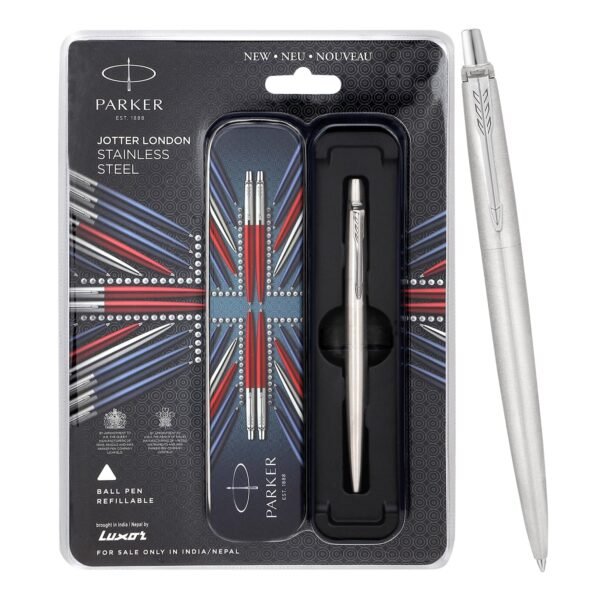 Parker Jotter London Steel Ball Pen SS - Image 6