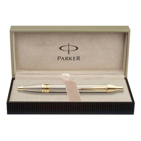 Parker Odyssey Brushed Metal GT Ball Pen - Image 3