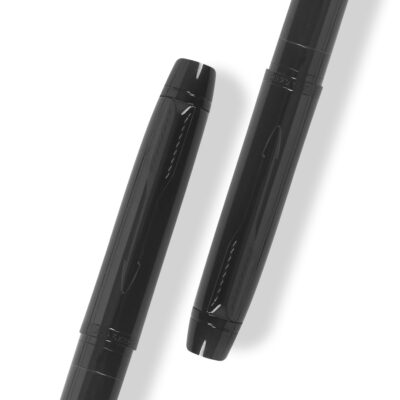 Parker Odyssey Lacque Black |Black Metal Trim |Roller Ball …