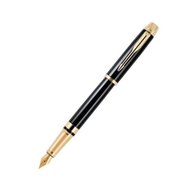 Parker Odyssey Lacque Black |Gold Trim |Fountain Pen - Medi…