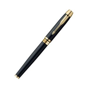 Alternative view of Parker Odyssey Lacque Black |Gold Trim |Fountain Pen - Medium Nib