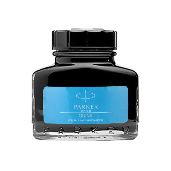 Parker Quink Ink Bottle | Blue Ink – 30ml | Fountain Pen Ink | Smooth Flow, Quick-Drying | Washable | Suitable for All Parker Fountain Pens - Image 5
