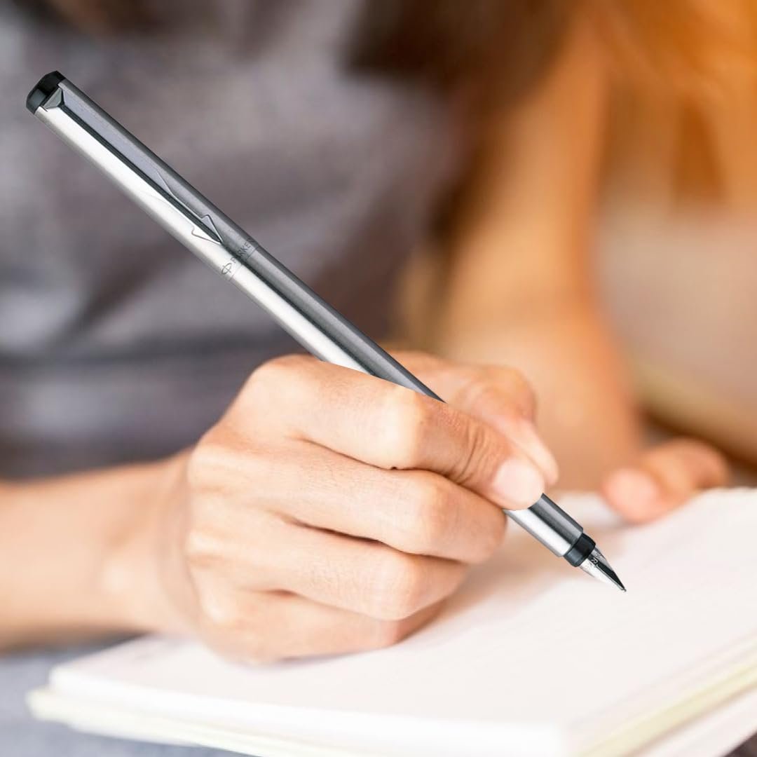 Parker Vector CT Fountain Pen, Stainless Steel