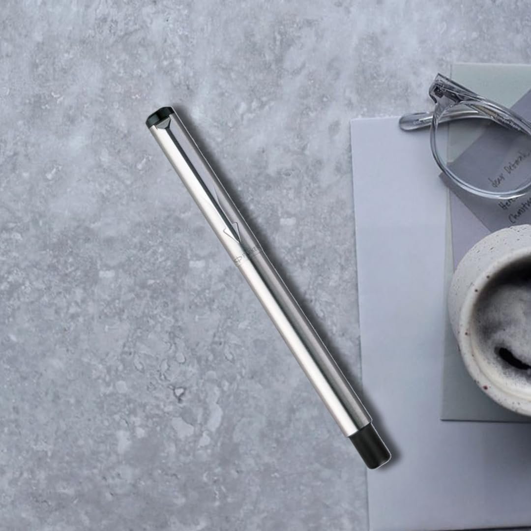 Parker Vector CT Fountain Pen, Stainless Steel - Image 2