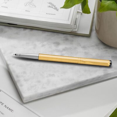Parker Vector Gold GT Rollerball Pen (Blue)