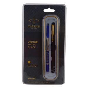 Parker Vector Matte Black GT Roller Ball Pen