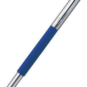 Alternative view of Parker Vector Mettalix Fountain Pen (Blue) with Quick Ink Bottle