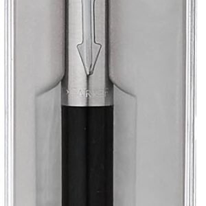 Alternative view of Parker Vector Mettalix Roller Ball Pen (Black) with Blue Ink
