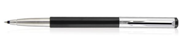 Parker Vector Mettalix Roller Ball Pen (Black) with Blue Ink - Image 3
