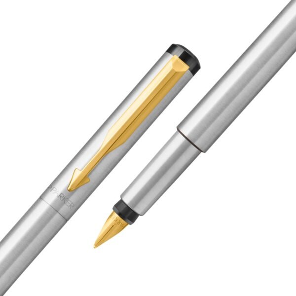 Parker Vector Stainless Steel GT Fountain Pen - Image 4
