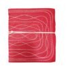 Bahi Khata Book | Traditional Red Cloth Binding Account Book | 21.5cm x 18.5cm