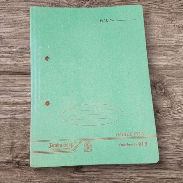 Jambudeep J-815 file | Office Use | Hard Cover | Spring File