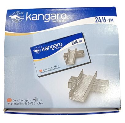 kangaro Heavy Duty Staples 24/6-1M Pins (Set of 20 Box) Ori…