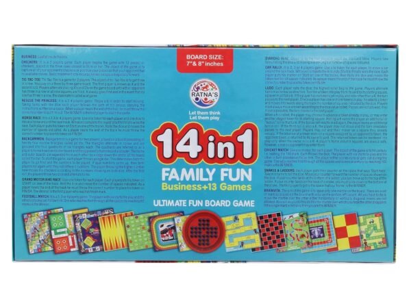 Ratna's 14in1 Family Board Game - Image 8