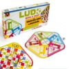 Toysbox 5 Players Ludo and Snakes Ladders with A Twist Classic Board Game for All Ages