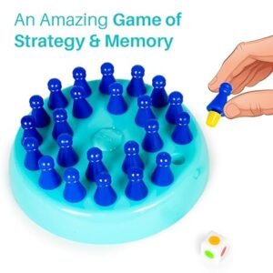 Alternative view of RATNA'S Colour Trap Junior Strategy & Memory Game for Kids, Memory Chess Game, Board Games Toys for Boys and Girls 5-14 Years