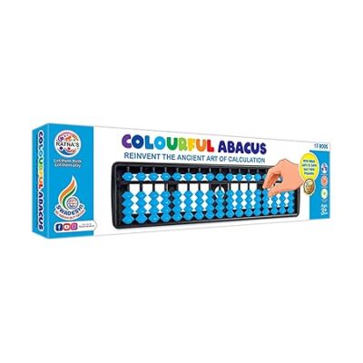 RATNA'S Colourful Abacus 17 Rod Tool for Kids | Enhance Cou…