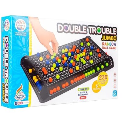 Ratnas Double Trouble Jumbo Colourful Rainbow Ball Matching…