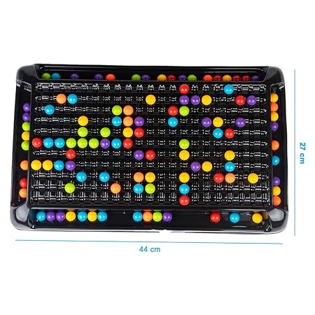 Ratnas Double Trouble Jumbo Colourful Rainbow Ball Matching Candy Crush Board Game for 2 to 4 Players Family Game - Image 5