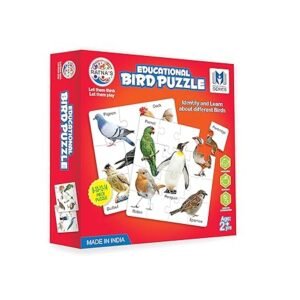 Ratna's eduactional Bird Jigsaw Puzzle for Kids to Start Their Preschool Learning and Enhance Their Knowledge
