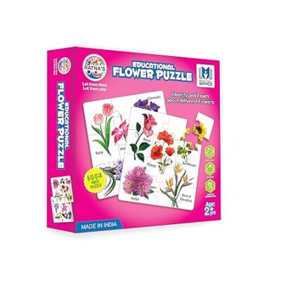 Ratna's eduactional Flower jigsaw Puzzle for Kids to Start …